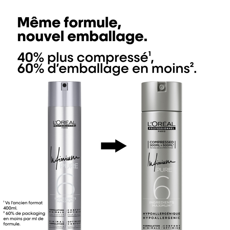 Laque Infinium Pure fixation souple