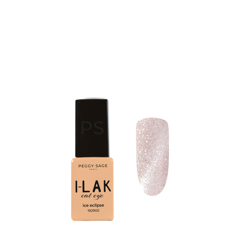 Vernis semi-permanent I-LAK Cat Eye - Ice Eclipse