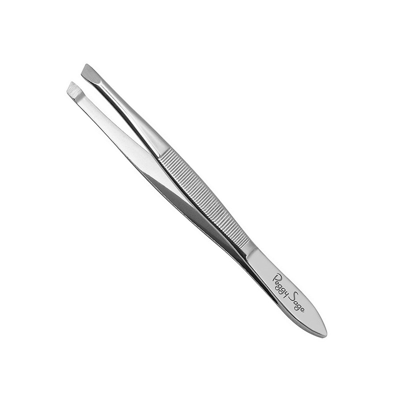 Pince à épiler mors carré souple 9cm