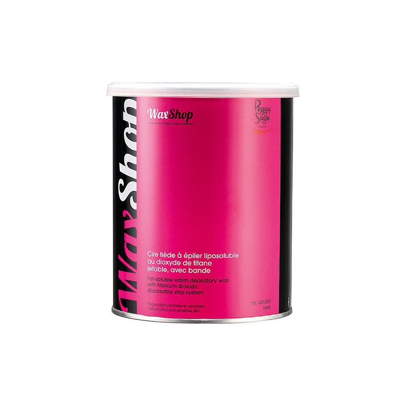 Cire tiède à épiler liposoluble Rose titane