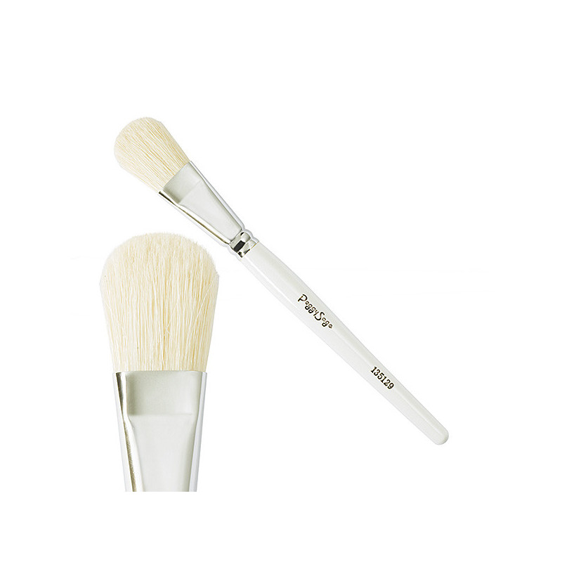 Pinceau masque en soie Blanc