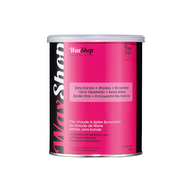 cire chaude à épiler liposoluble Rose titane