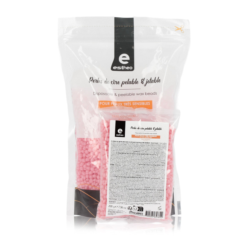 Cire gouttelette pelable Orange