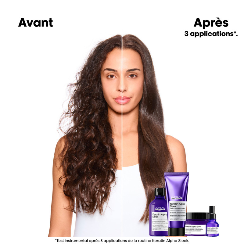 Soin transformatif lissant Keratin Alpha Sleek