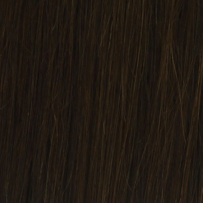 Bandeau extensions naturelles à clips Chatain