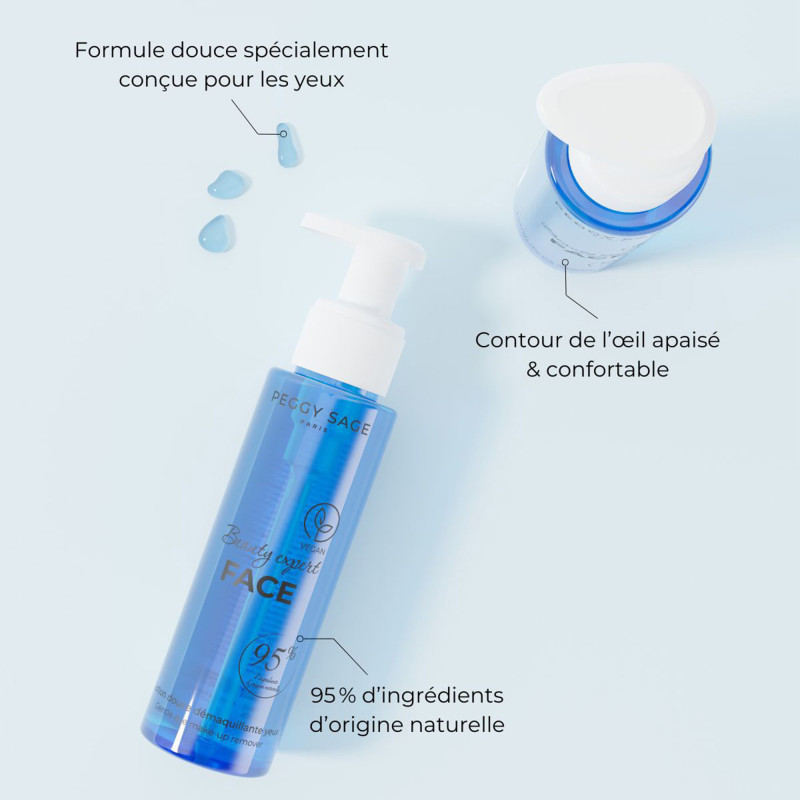 Lotion démaquillante yeux – douceur, fraîcheur, apaisement