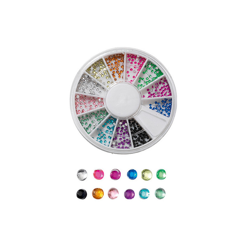 Carrousel de 600 strass pour ongles jewels peggy sage