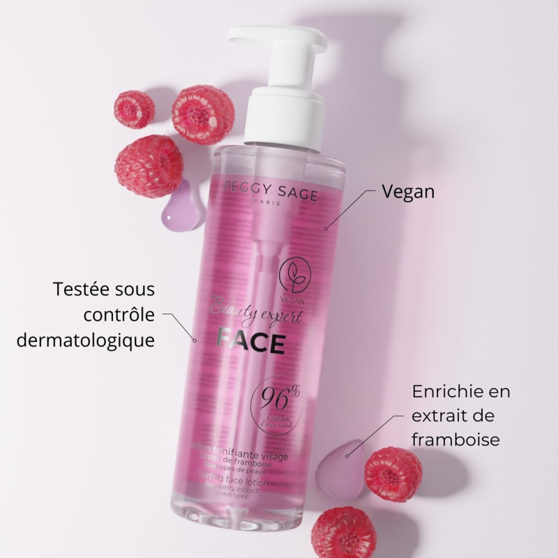 Lotion tonifiante visage – éclat, fraîcheur, absorption rapide