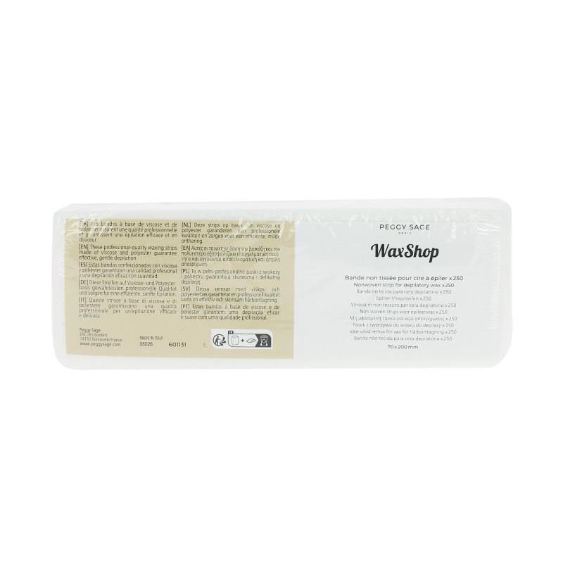 Bande non tissée pour cire à épiler x250 (70x200mm)