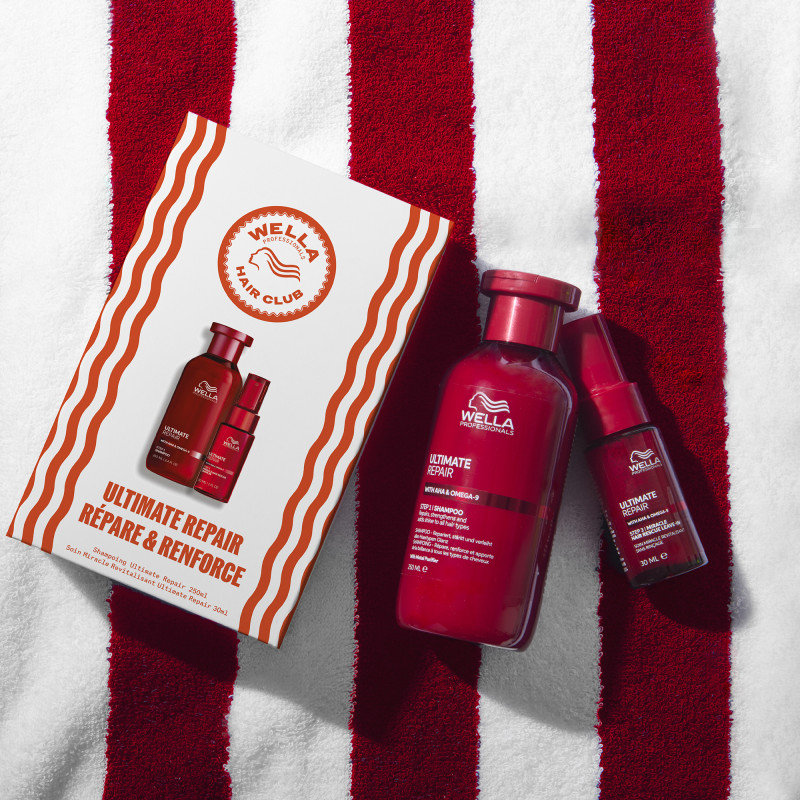 Coffret réparation Ultime Repair, shampoing & soin miracle revitalisant