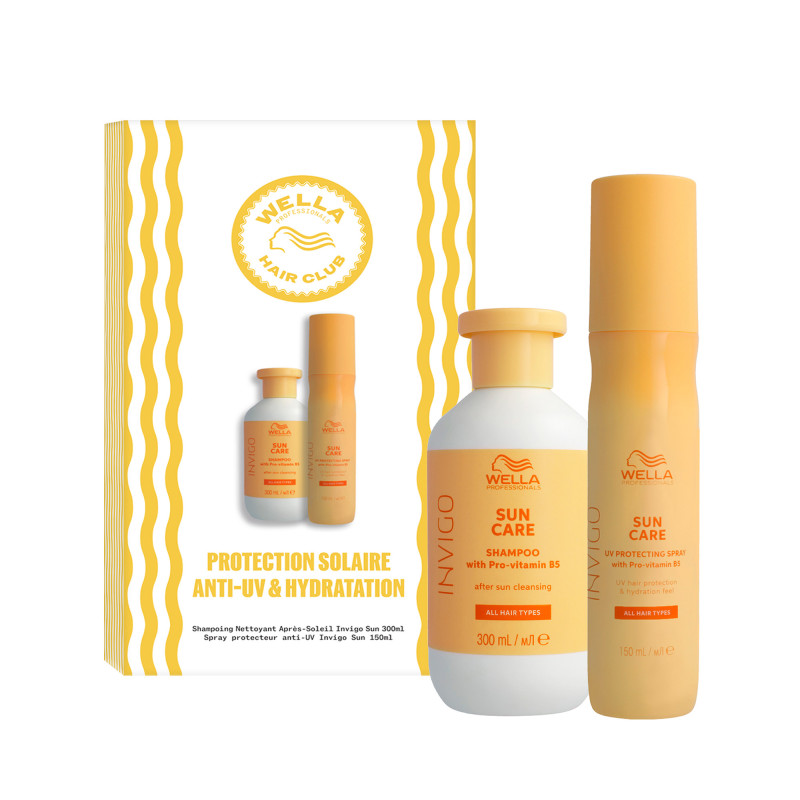Coffret protection solaire Invigo Sun Care, shampoing & spray anti-UV