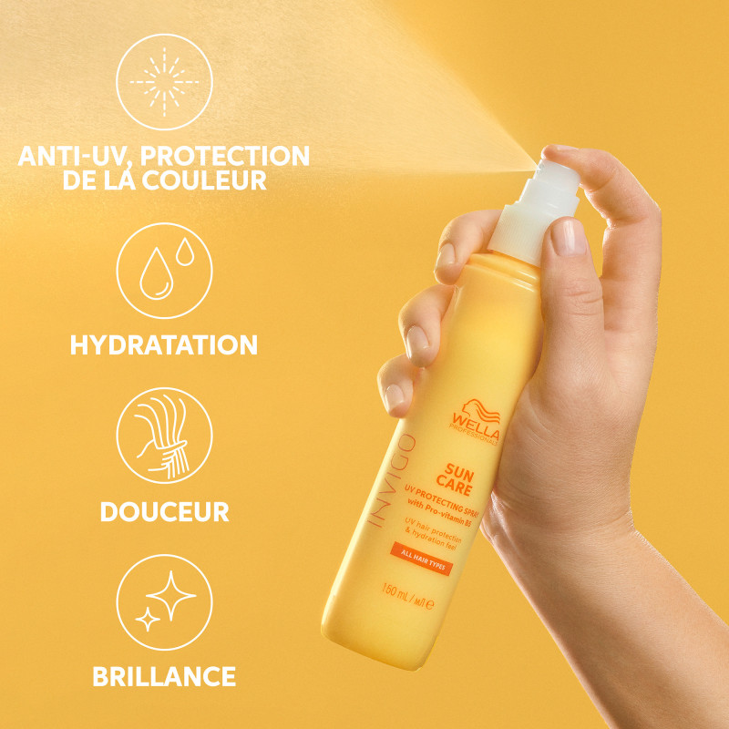Coffret protection solaire Invigo Sun Care, shampoing & spray anti-UV