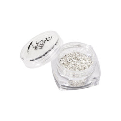 Paillettes pour ongles Silver shimmer