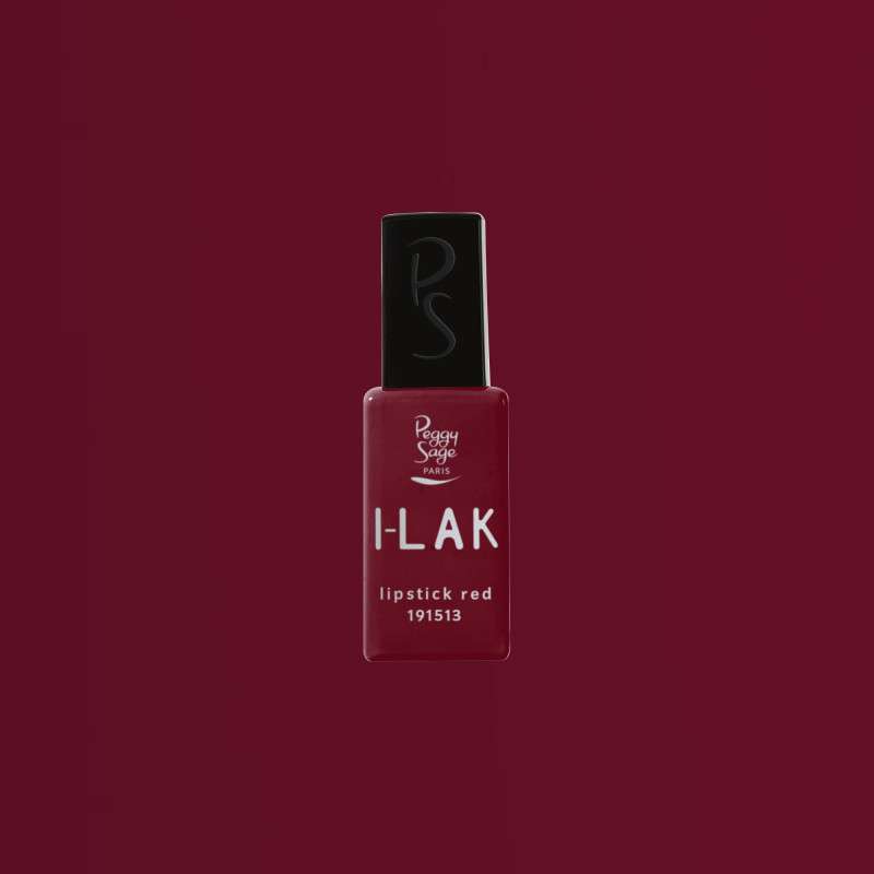 Vernis semi-permanent I-LAK - Lipstick red