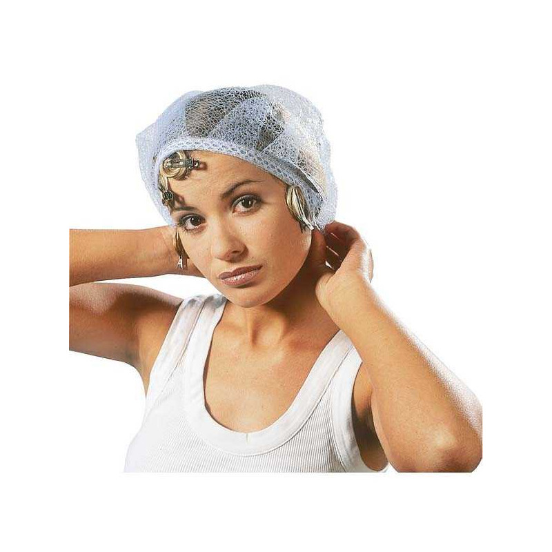 Bonnet avec ruban bleu ciel