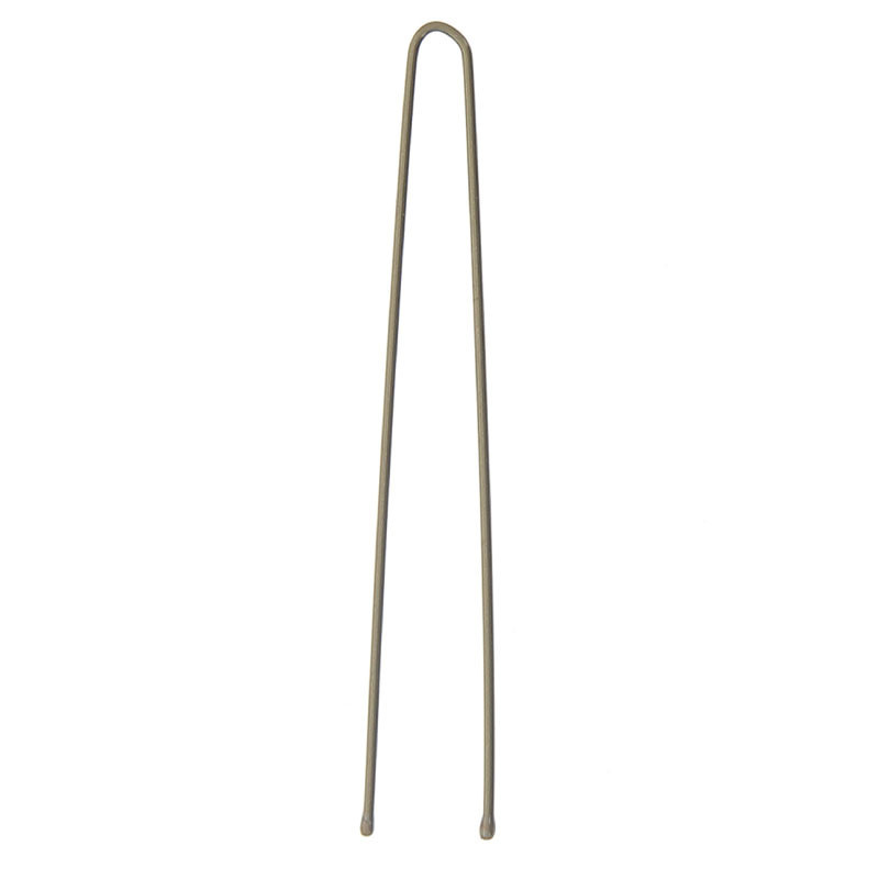 Epingles à chignons bouts perlés 70mm x40 Bronze