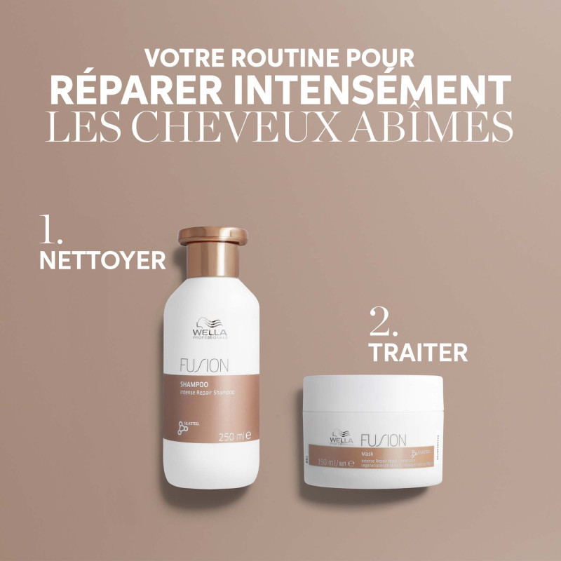 Shampoing réparation intense Fusion