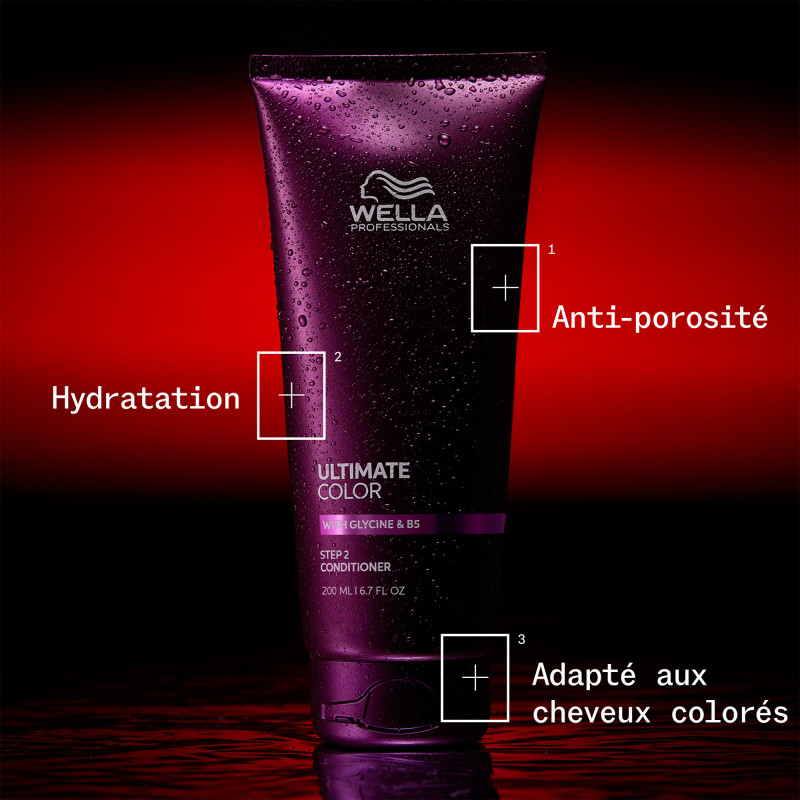 Après-shampoing Ultimate Color – anti-porosité, douceur, hydratation