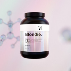 Poudre décolorante 9 tons+ – éclat intense, performance, fibre protégée