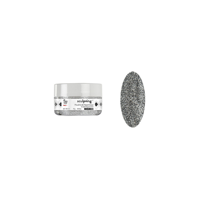 Poudre de façonnage Arty Metallic silver