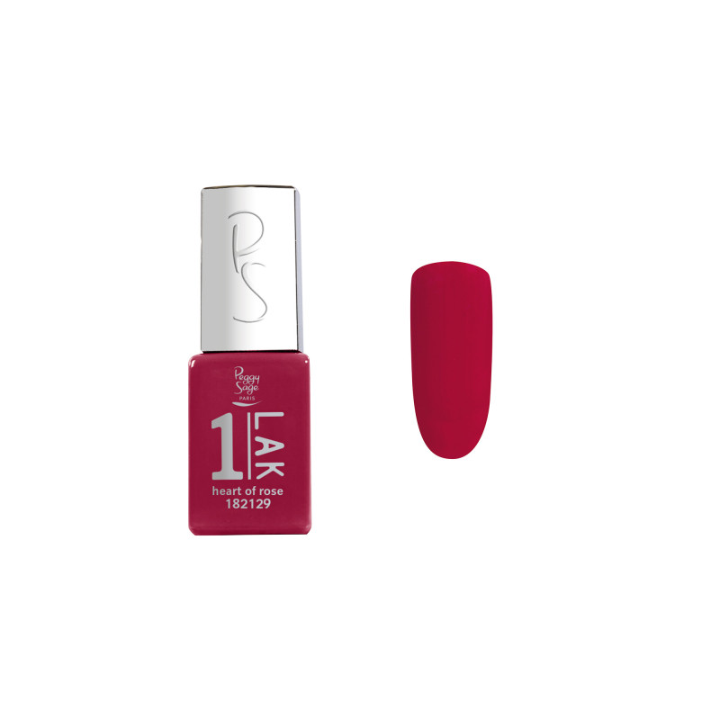 Mini vernis semi-permanent 1-LAK Heart of Rose