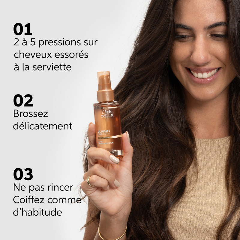 Sérum Huile Miracle Ultimate Smooth