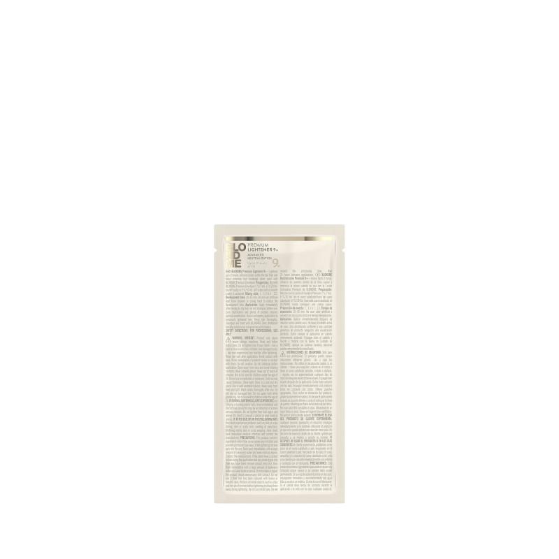 Poudre décolorante Premium Lightener 9+ – éclaircissement, anti-jaunissement
