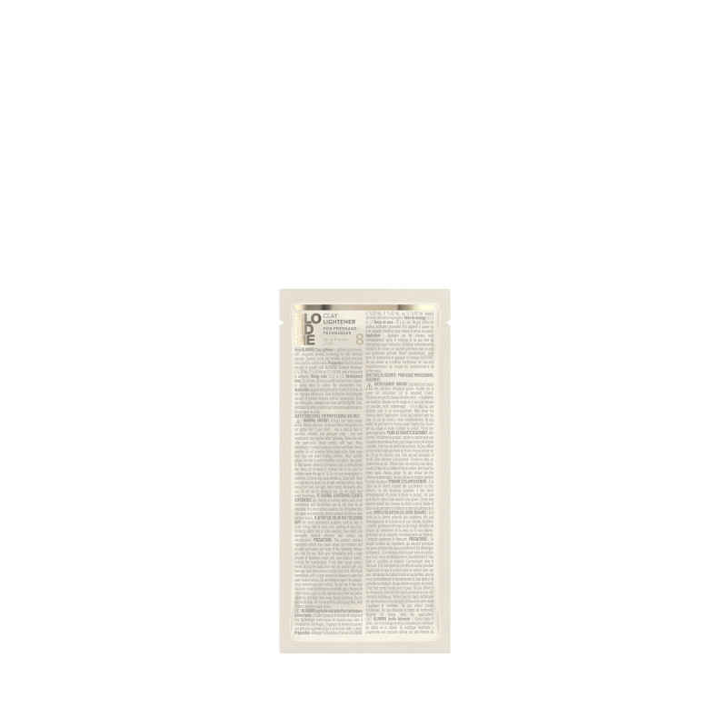 Poudre décolorante argile Lightener 8+ sachet – balayages, protection capillaire