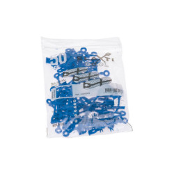 Elastiques silicone Elaxticool x50 Bleu