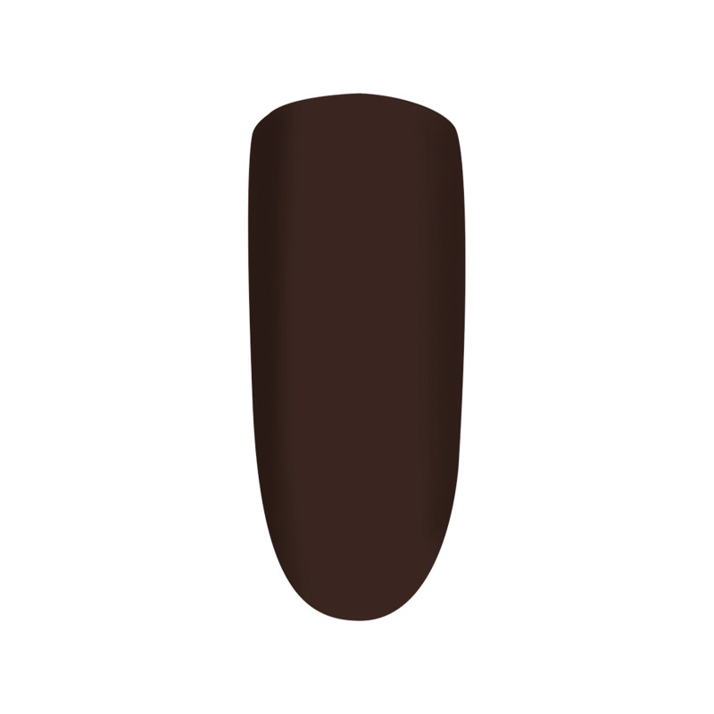 Vernis semi-permanent I-LAK – intense brown – couvrance pro, longue tenue