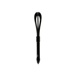 Fouet coloration 3-en-1 en silicone Noir