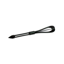Fouet coloration 3-en-1 en silicone Noir