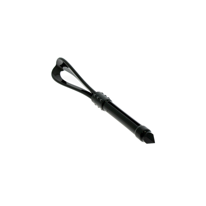 Fouet coloration 3-en-1 en silicone Noir