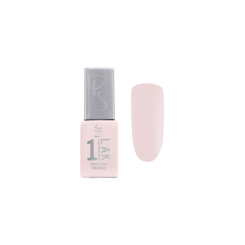 Mini vernis semi-permanent 1-LAK - Cosy sand