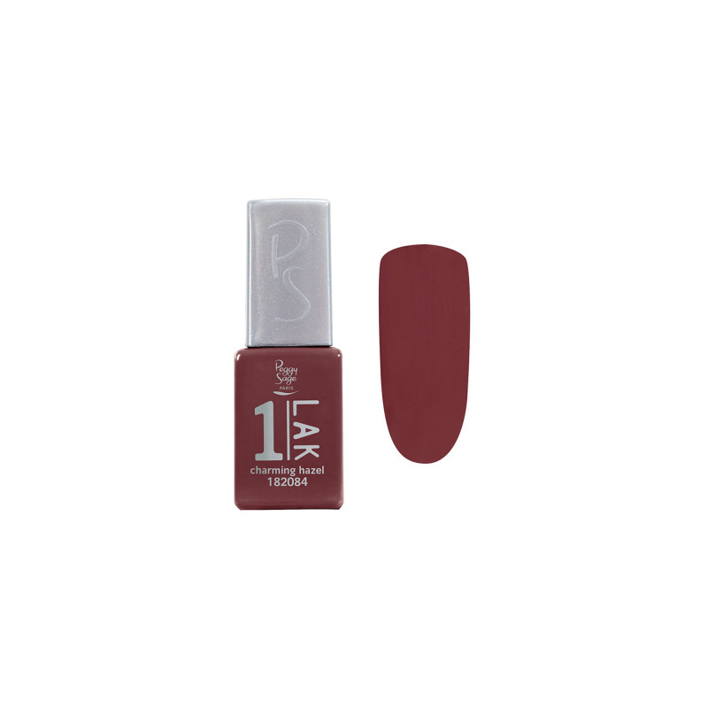 Mini vernis semi-permanent 1-LAK - Charming hazel