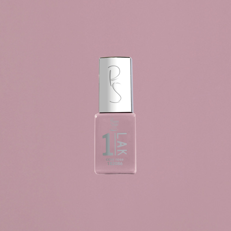 Mini vernis semi-permanent 1-LAK - Cosy rose
