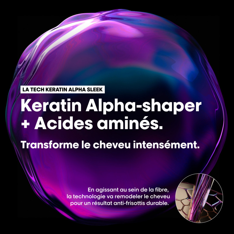 Shampoing disciplinant Keratin Alpha Sleek