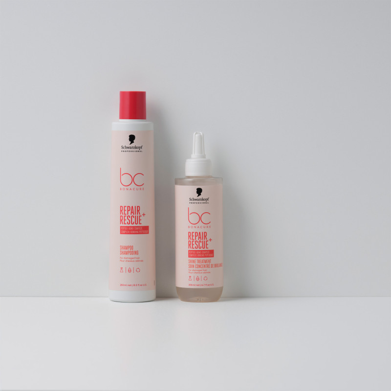 Soin concentré de brillance BC Repair Rescue - cheveux abîmés