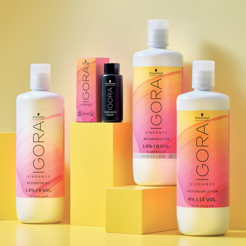 Gel activateur Igora Vibrance 1,9% – rapidité, fluidité, effet gloss