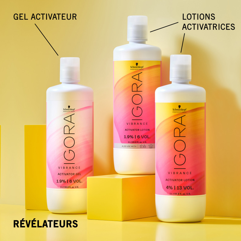 Gel activateur Igora Vibrance 1,9% – rapidité, fluidité, effet gloss
