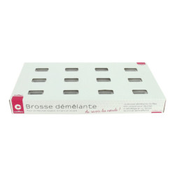 Présentoir brosses démêlantes (12 emplacements vides)