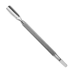 Instrument double gouge repousse-chair rond