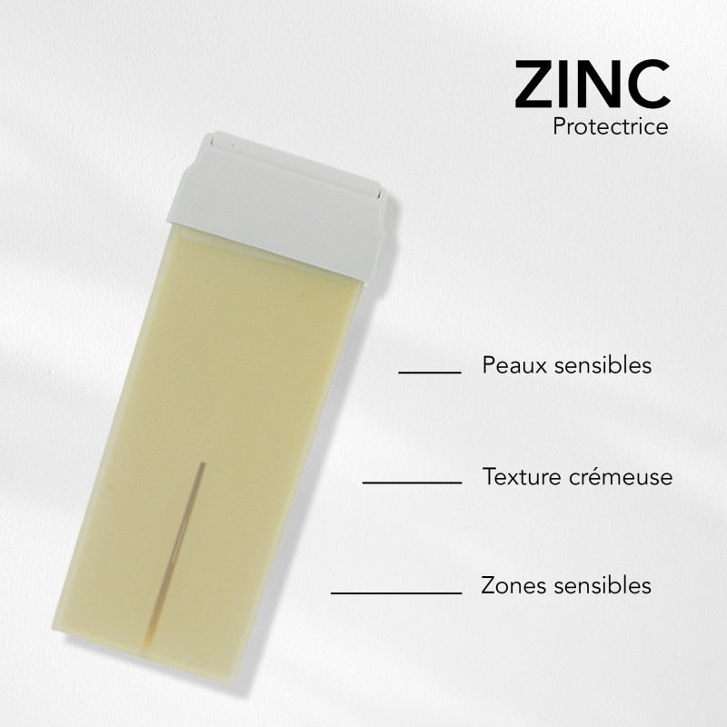 Cartouche de cire roll on Zinc