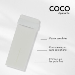 Cartouche de cire Coco sans colophane