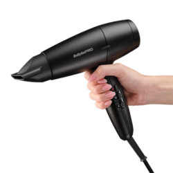 Sèche-cheveux Premium LUPIA Noir BAB7600E / 2200W - Puissance et légèreté