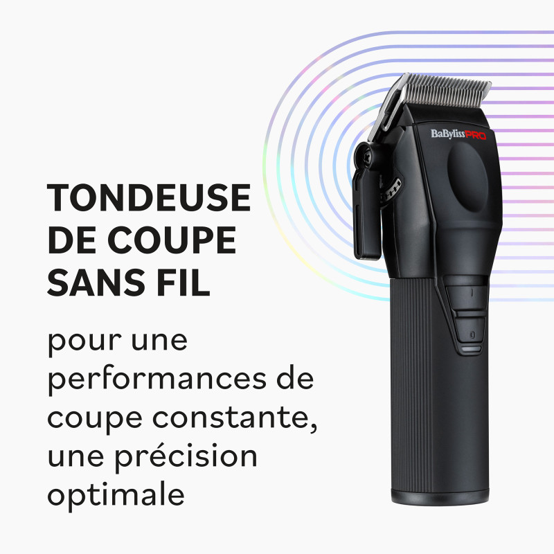 Tondeuse de coupe sans fil FRESH FX86E - puissance, précision, autonomie
