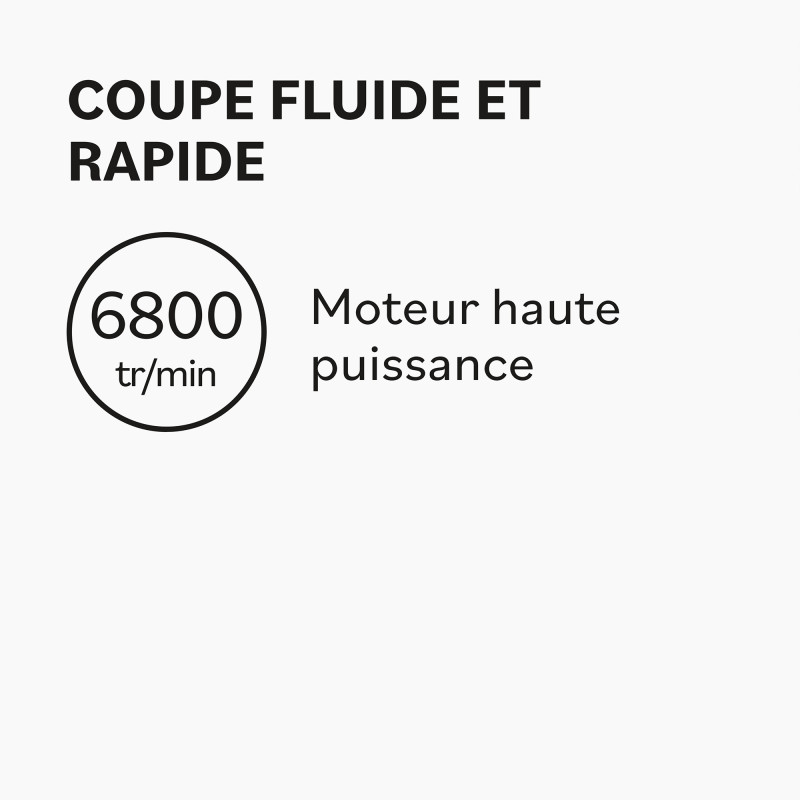 Tondeuse de coupe sans fil FRESH FX86E - puissance, précision, autonomie