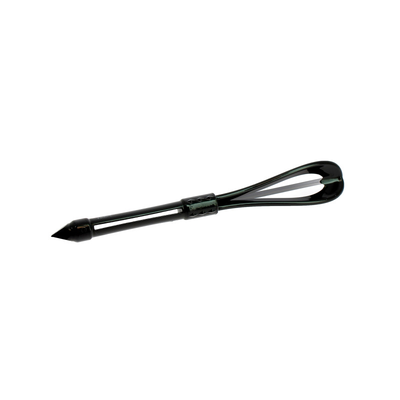 Fouet coloration 3-en-1 en silicone Noir