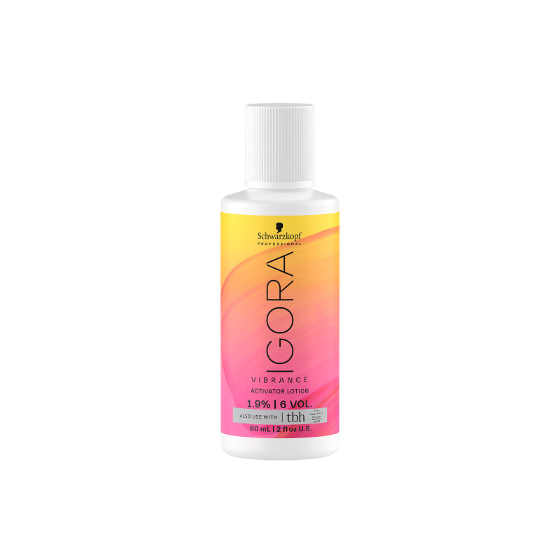 Mini lotion activatrice 1,9% Igora Vibrance – précision, application pinceau