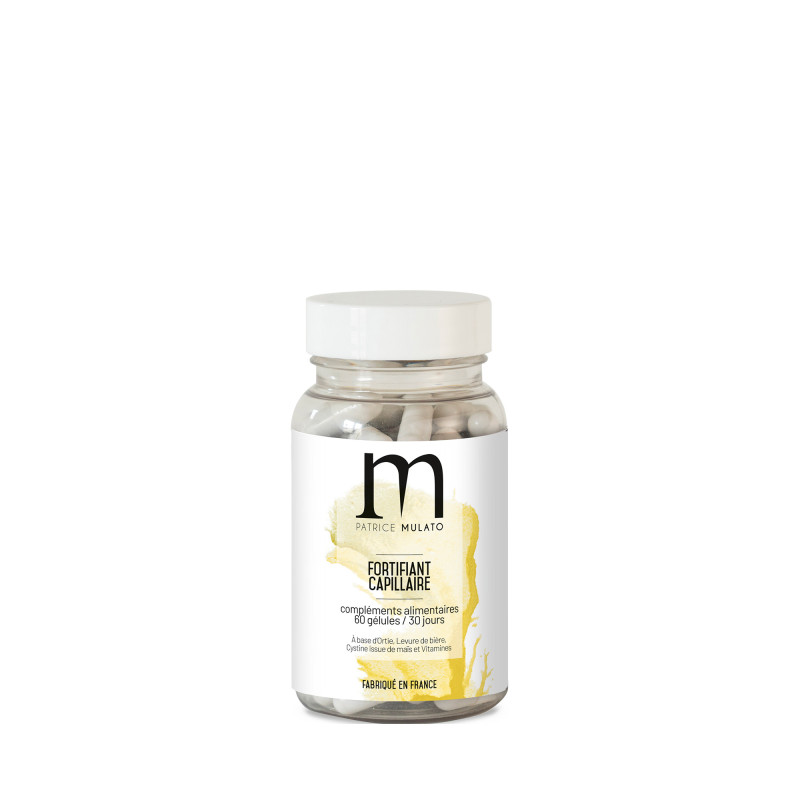 Fortifiant capillaire - Complément alimentaire cheveux - 60 gélules